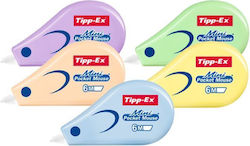 Bic Tipp-ex Correction Tape Mini Pocket Mouse 5mmx6m Various Colours