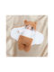SteweHome Nursery Swaddling Blanket Brown 70x10cm