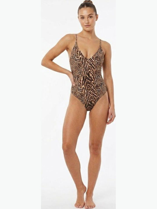 One Piece Swimsuit Animal Print Animal Print