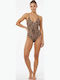 One Piece Swimsuit Animal Print Animal Print