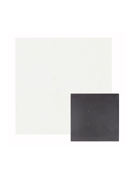 Freebox Square Table Surface from Chipboard Whi...