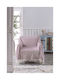SteweHome Armchair Throw Knitted 160x160cm Natural