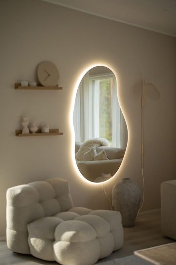 SteweHome STE-021131-V42242-129695 Oglindă Led 35x60cm Galbenă