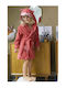 SteweHome Kids Bathrobe Cat Hooded