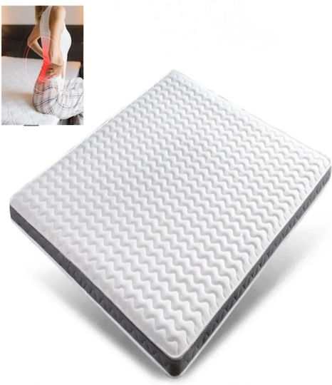 SteweHome Mattress Topper Single Foam Strapped 80x180x5cm