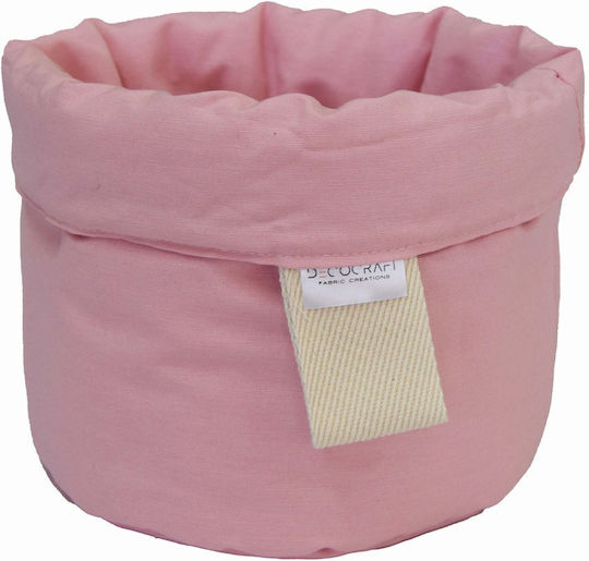 Stoff Aufbewahrungskorb Basic Rosa Durchmesser 25 Stoff Aufbewahrungskorb Basic Rosa Durchmesser 25