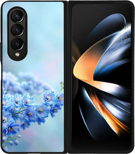 Sonique Sunset In Eden Series Samsung Galaxy Z Fold4 Blue Delphia Mobile Phone Case