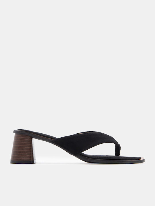 Luigi Black Sandals