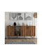 SteweHome Holzsideboard Braune 180x45x83cm