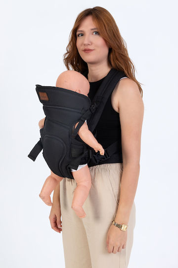 SteweHome Klassischer Babytragetuch Schwarz mit Maximales Kindergewicht 15kg