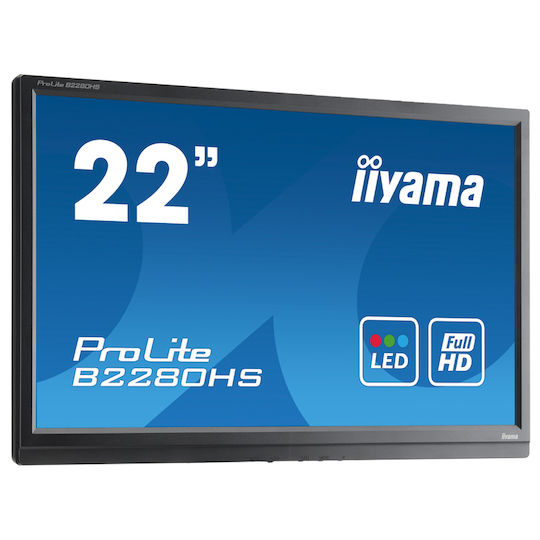 Iiyama ProLite B2280HS Χωρίς Βάση Refurbished Grade B Monitor 22"