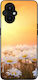 Sonique Silicone Gold Back Cover Oppo Reno7 Lite