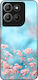 Sonique Silicone Back Cover Multicolour for Mot...