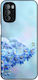 Sonique Blue Silicone Back Cover (Moto G31)