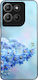 Sonique Blue Silicone Back Cover (Moto G15)