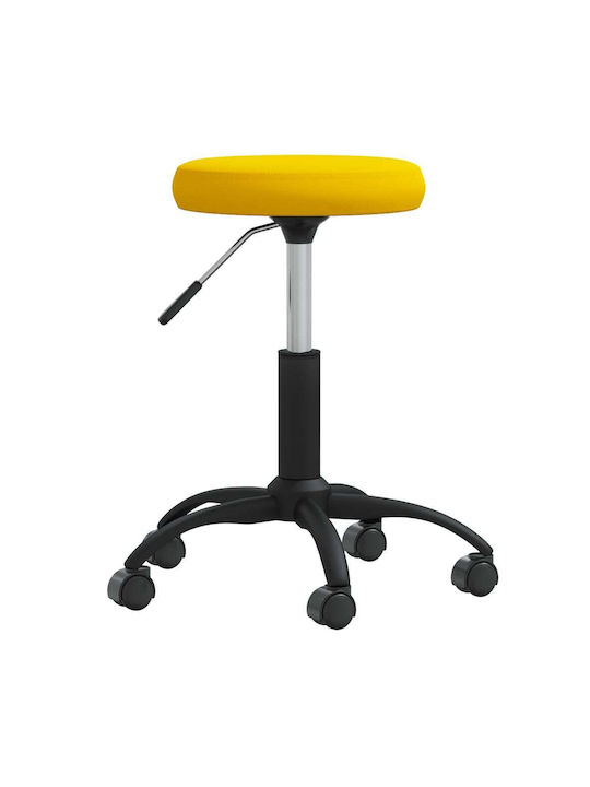 Velvet Dining Chair Mustard Yellow 31x42x
