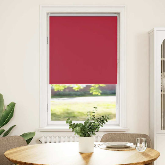 vidaXL Roller Blinds Total Blackout Red W85xH150cm 4011775