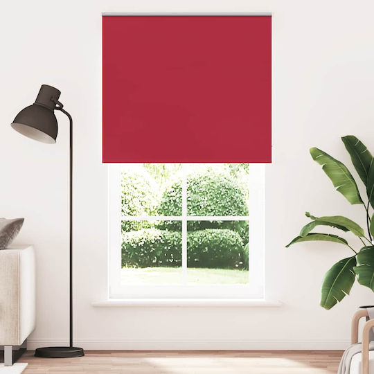 vidaXL Roller Blinds Total Blackout Red W135xH230cm 4011863