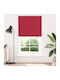 vidaXL Roller Blinds Total Blackout Red W135xH210cm 4011837