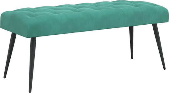Dining Bench 110x40x46cm Turquoise Dining Bench 110x40x46cm Turquoise