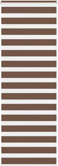 vidaXL Roller Blinds Partial Blackout Brown W90xH230cm 4014389
