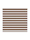 vidaXL Roller Blinds Partial Blackout Double Brown W160xH100cm 4014325