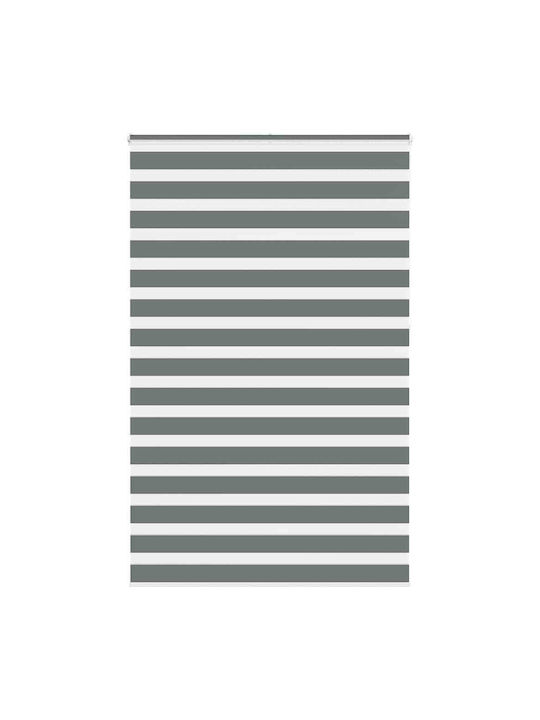 vidaXL Partial Blackout Roller Blinds Gray W145xH230cm 4014192