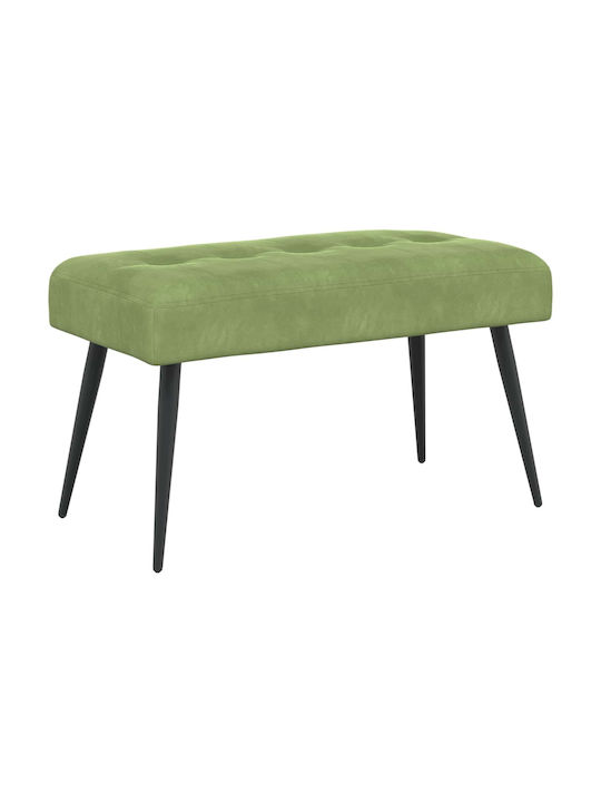 Bancă De Bucătărie Catifea Verde Deschis 80x40x46cm