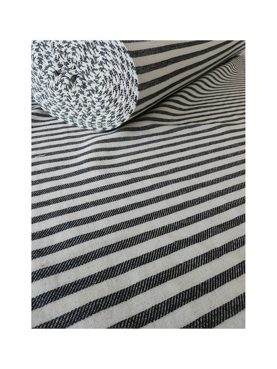 SteweHome Cotton Knitted Black Tablecloth 180x220cm
