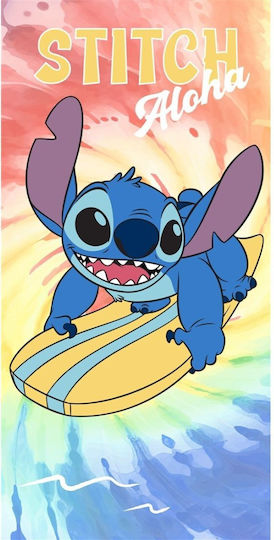 Kinder-Strandtuch Quick Dry Disney Home Lilo & Stitch 159 70x140 Orange