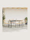 Garden & Outdoor Furniture Sets Dining Room Set 5 Pieces Black