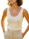 Rosary Necklace from Gold Plated Steel Purple