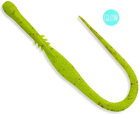 Silikonierte Ecogear Jukusei Tairaba Aqua Kuwase Curly Slim 7.5cm #j12