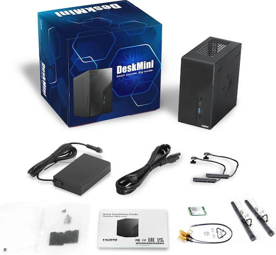 ASRock 90BXG5501-A10GA0W Barebone (Core i3-)