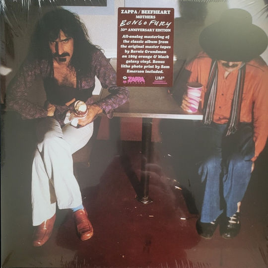 Zappa Beefheart Mothers Bongo Fury Orange Black 1 Vinyl
