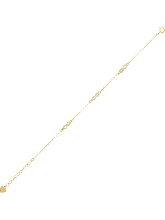 Prince Silvero Women's Bracelet with Infinity D...