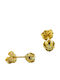 Kontopoulos Earrings Gold 14K With Diamond