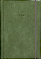 Next Bali Agendă Zilnică B5 2027 Verde 17x25cm ...