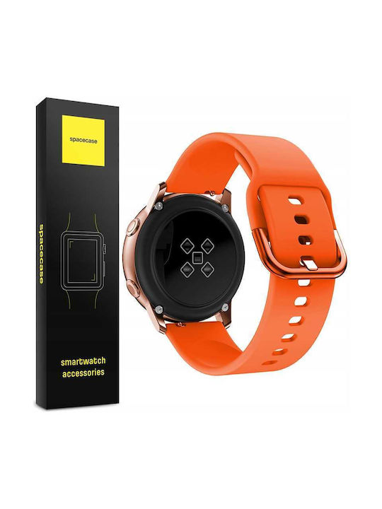 Spacecase Tragbare Bänder Silikon Orange (Universal 22mm)