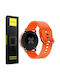 Spacecase Tragbare Bänder Silikon Orange (Universal 22mm)