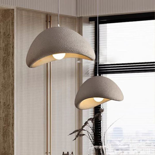Agora Lighting Κρεμαστό Φωτιστικό Γκρι 40εκ. Agora Lighting Κρεμαστό Φωτιστικό Γκρι 40εκ.