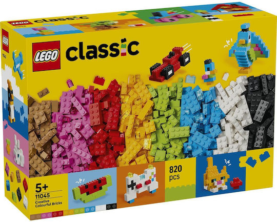 LEGO Classic Creative Colored Bricks για 5+ Ετών 820τμχ