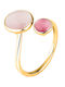 Morellato Women's Ring with Stones Made of Gold Plated Silver