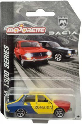 Model Mașină Dacia 1300 Tricolor România Scara 1:64 Majorette