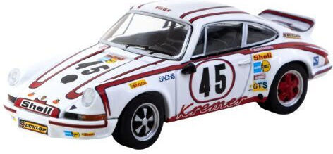 Porsche 911 Carrera Rsr 2.8 24h Le Mans #45 Scale 1:64 Static Model