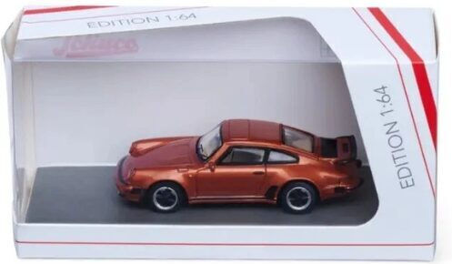 Porsche 911 930 Car Model Metal Copper Scale 1 64 Schuco
