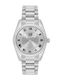 Visetti Womens Watch Battery with Silver Metal Bracelet