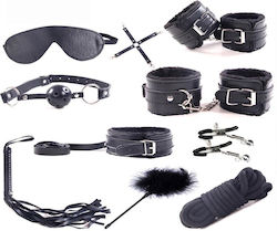 Guilty Toys BDSM Kit σε Μαύρο Χρώμα 10τμχ
