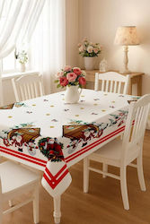 SteweHome Weihnachtliches Tischtuch mit Weihnachtsmann SteweHome Weihnachtliches Tischtuch mit Weihnachtsmann