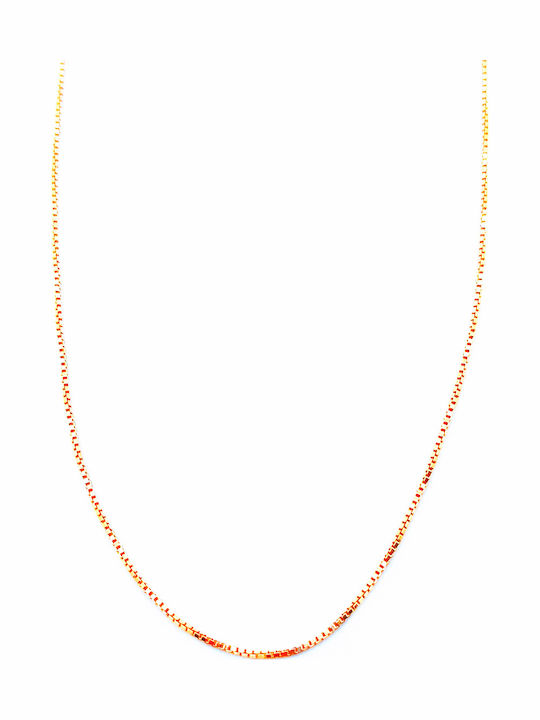 PS Silver Silver Gold Plated Neck Chain Length 70cm